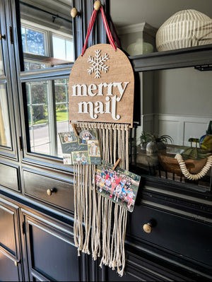 Merry Mail Card Holder