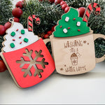 Winter Mug Gift Card Holder