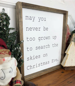 Search The Skies on Christmas Eve