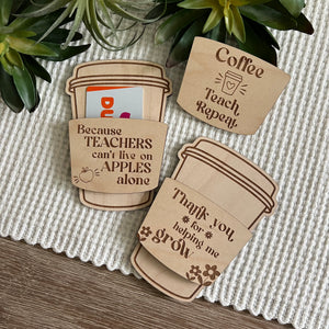 Coffee Gift Card Holder